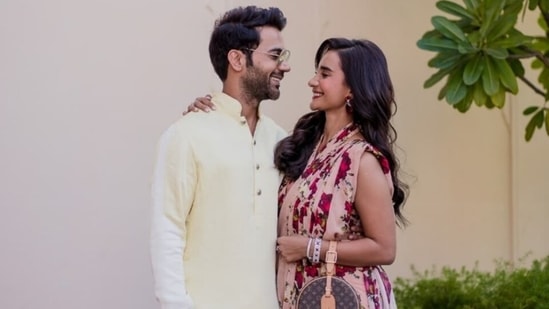 Rajkummar Rao and Patralekhaa, in chic traditional outfits, look so much in love: See new pics from wedding