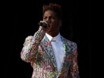 Jon Batiste has 11 Grammy nods. (REUTERS/Caitlin Ochs)