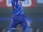 Ranchi: Indian batsman KL Rahul plays a shot during their 2nd Twenty20 cricket match against New Zealand at JSCA International Stadium Complex in Ranchi, Friday, Nov. 19, 2021.(PTI) Ranchi: Indian batsman KL Rahul plays a shot during their 2nd Twenty20 cricket match against New Zealand at JSCA International Stadium Complex in Ranchi, Friday, Nov. 19, 2021.(PTI)
