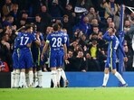 Chelsea thrash Juventus 4-0 to reach Champions League last 16(REUTERS)