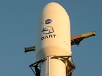 The SpaceX Falcon 9 rocket with the Double Asteroid Redirection Test, or DART, spacecraft onboard at the Space Launch Complex 4E, Vandenberg Space Force Base in California.(AFP) The SpaceX Falcon 9 rocket with the Double Asteroid Redirection Test, or DART, spacecraft onboard at the Space Launch Complex 4E, Vandenberg Space Force Base in California.(AFP)