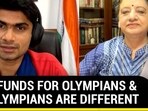 How funds for Olympians and Paralympians are different