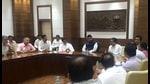 Parties claim the former CM’s visit to Raj Thackeray’s house was personal in nature (HT File) Parties claim the former CM’s visit to Raj Thackeray’s house was personal in nature (HT File)