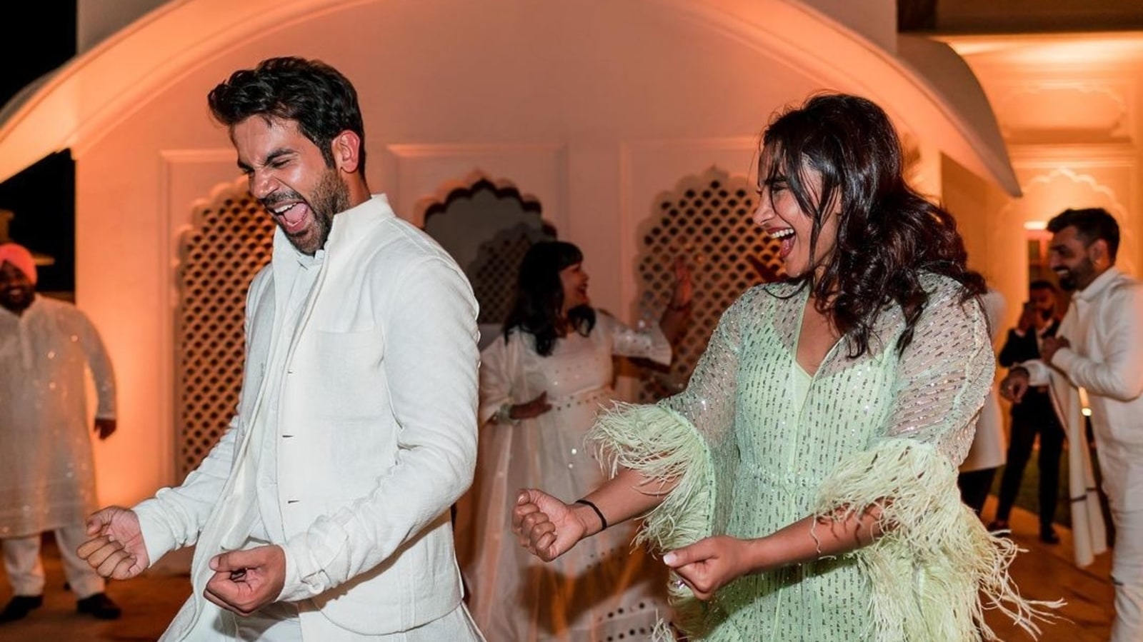 Rajkummar Rao and Patralekhaa ‘dance like there is no tomorrow’ in new pics from wedding functions