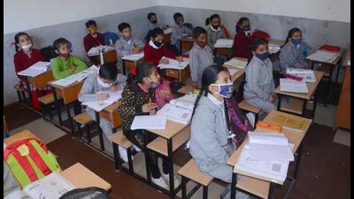 The Punjab health department conducted random sampling of students last week and found three children positive for Covid-19. (Representative photo)