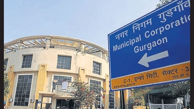 The MCG commissioner has also sought permission for a similar action against the contractor who was hired for laying a sewerage line, constructing manholes, and reconstructing roads in Sheetla Mata Road and Palam Vihar areas in November 2018. (HT Archive) The MCG commissioner has also sought permission for a similar action against the contractor who was hired for laying a sewerage line, constructing manholes, and reconstructing roads in Sheetla Mata Road and Palam Vihar areas in November 2018. (HT Archive)