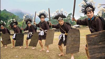 The Tapu dance is an important aspect of the Adi community, a fierce tribe that belongs to the Siang valley in Arunachal Pradesh The Tapu dance is an important aspect of the Adi community, a fierce tribe that belongs to the Siang valley in Arunachal Pradesh
