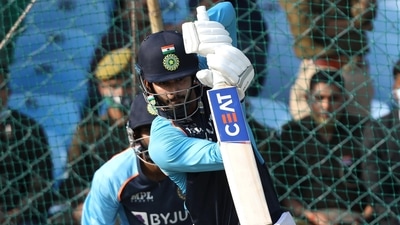 India's Shreyas Iyer during a practice session ahead of their test match against New Zealand, in Kanpur on Tuesday. (ANI) India's Shreyas Iyer during a practice session ahead of their test match against New Zealand, in Kanpur on Tuesday. (ANI)
