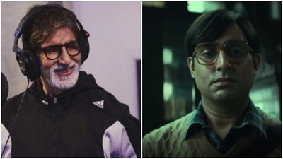 Amitabh Bachchan praised Abhishek Bachchan as Bob Biswas. Amitabh Bachchan praised Abhishek Bachchan as Bob Biswas.