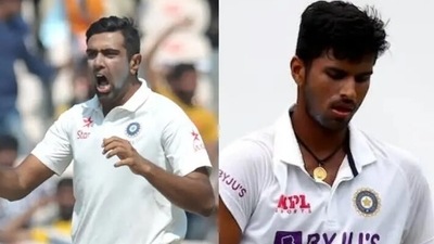 Former India player draws comparison between R Ashwin and Washington Sundar Former India player draws comparison between R Ashwin and Washington Sundar