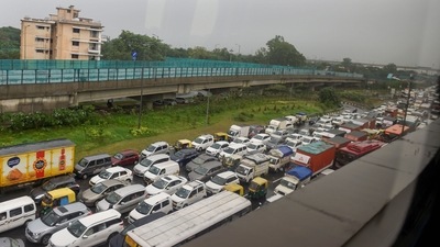 The Supreme Court ordered SDMC to install RFID tag system at border points to collect toll and environment compensation cess (ECC). (PTI) The Supreme Court ordered SDMC to install RFID tag system at border points to collect toll and environment compensation cess (ECC). (PTI)
