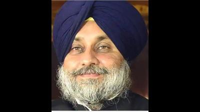 Sukhbir Singh Badal, the Shiromani Akali Dal president and former deputy chief minister of Punjab, has sought chief minister Charanjit Singh Channi’s explanation on the appointment of Balwant Singh Kotlabama as Punjab Genco Limited chairman. (HT file photo)