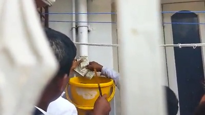 As many as 60 locations across Karnataka were raided by ACB officials. (Screengrab/Video shared by ANI)