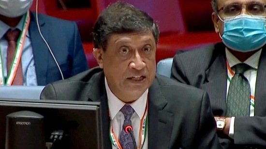 Sanjay Bhattacharyya, secretary to the government of India (GoI) in the MEA(ANI Photo) Sanjay Bhattacharyya, secretary to the government of India (GoI) in the MEA(ANI Photo)