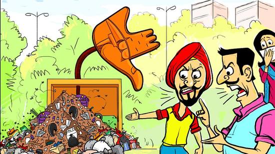 In the recently released report of Swachh Survekshan 2021, Chandigarh saw a drop in rank from 8 to 16 among 48 cities with population above 10 lakh.