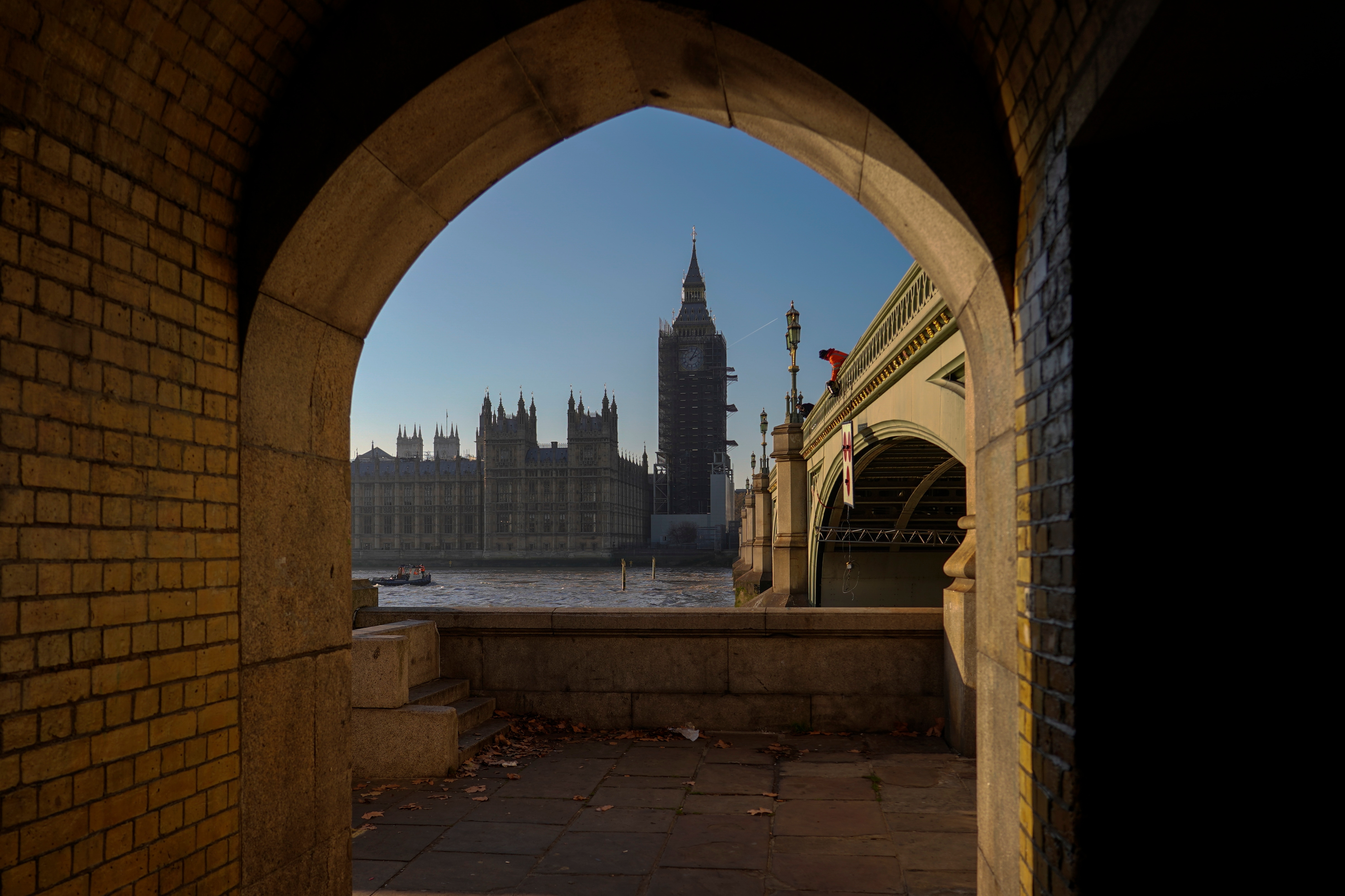 The Elizabeth Tower, which contains the bell known as Big Ben, in London. (AP) The Elizabeth Tower, which contains the bell known as Big Ben, in London. (AP)