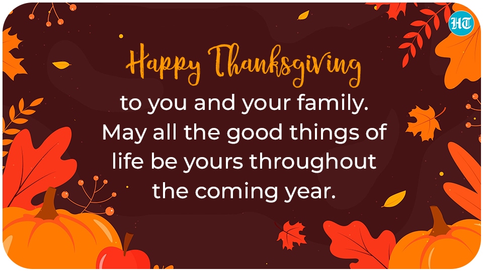 wishing you a happy thanksgiving