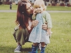 Kalki Koechlin shares picture with her daughter Sappho.(Instagram) Kalki Koechlin shares picture with her daughter Sappho.(Instagram)