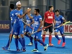 Indian players celebrate after goal against Canada during FIH Men's Junior Hockey World Cup 2021 (ANI) Indian players celebrate after goal against Canada during FIH Men's Junior Hockey World Cup 2021 (ANI)