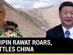 Gen Bipin Rawat roars, unsettles China