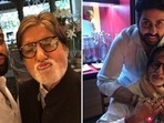 Abhishek Bachchan shared a picture with Amitabh Bachchan. Abhishek Bachchan shared a picture with Amitabh Bachchan.