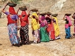 As of Thursday, 61.9 million households and 88.5 million workers have participated in MGNREGS this financial year. (PTI) As of Thursday, 61.9 million households and 88.5 million workers have participated in MGNREGS this financial year. (PTI)