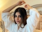 Mouni Roy is chilling like a diva in Dubai. The actor, sometime back, took off to Dubai and since then, her Instagram profile has been replete with stunning pictures of herself in the city. On Wednesday, Mouni shared yet another snippet of her Dubai diaries.(Instagram/@imouniroy)
