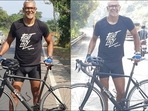 Milind Soman cycles 80km in 3hrs 15min and that is all the fitness inspo we need(Instagram/milindrunning) Milind Soman cycles 80km in 3hrs 15min and that is all the fitness inspo we need(Instagram/milindrunning)