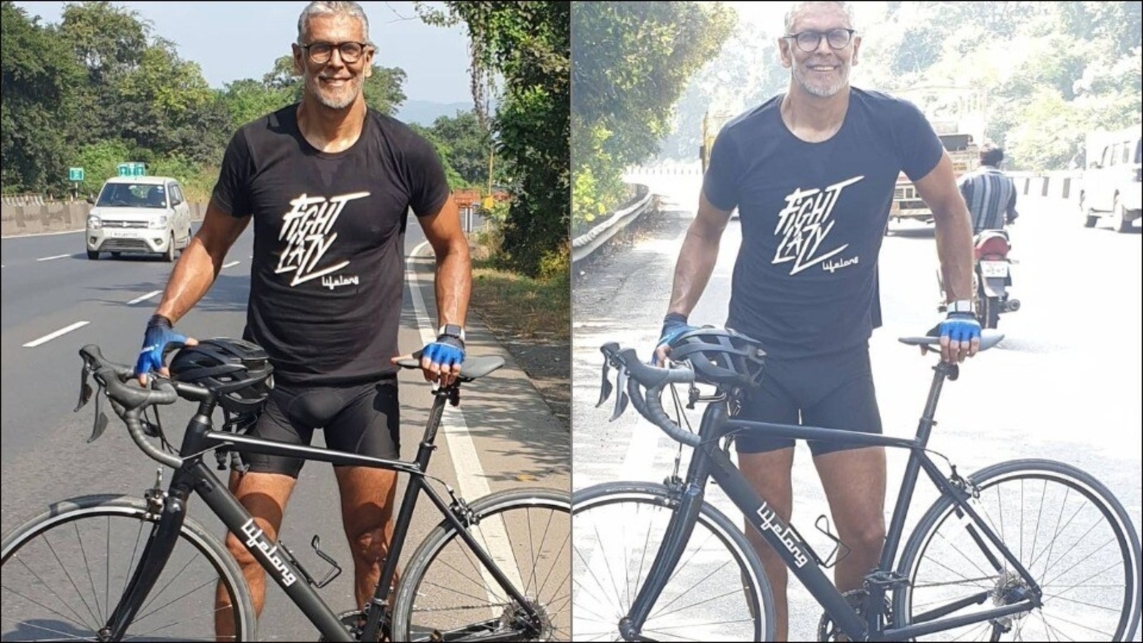 Milind Soman cycles 80km in 3hrs 15min and that is all the fitness inspo we need Health
