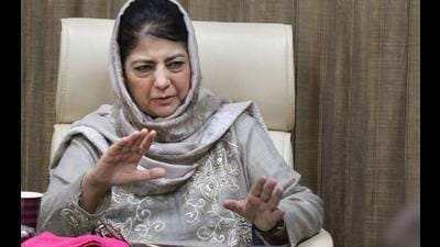 Former Jammu and Kashmir chief minister Mehbooba Mufti said the official version over the Rambagh encounter is far from truth and not in line with the ground realities. (PTI)