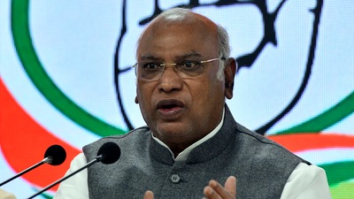 File photo of Congress leader Mallikarjun Kharge. (Sanjeev Verma/HT File Photo) File photo of Congress leader Mallikarjun Kharge. (Sanjeev Verma/HT File Photo)