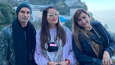 Bipasha Basu recently flooded their Instagram handle with pictures from her spiritual trip with her husband Karan Singh Grover. (Instagram/@bipashabasu)