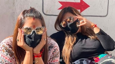 Bipasha Basu had earlier shared a short video of her journey all the way to the shrine with Karan Singh Grover and felt "blessed" and "grateful." (Instagram/@bipashabasu)