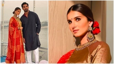 Tara Sutaria donned shoes from the brand Fizzy Goblet and jewellery by Neeta Boochra. (Instagram/@spacemuffin27) Tara Sutaria donned shoes from the brand Fizzy Goblet and jewellery by Neeta Boochra. (Instagram/@spacemuffin27)