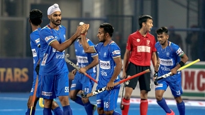Indian players celebrate after goal against Canada during FIH Men's Junior Hockey World Cup 2021 (ANI) Indian players celebrate after goal against Canada during FIH Men's Junior Hockey World Cup 2021 (ANI)
