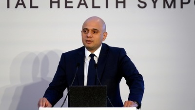 Britain's Health and Social Care Secretary Sajid Javid. (REUTERS)