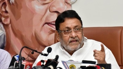 File photo of NCP leader Nawab Malik. File photo of NCP leader Nawab Malik.