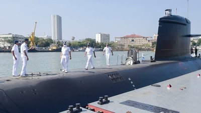 Mumbai: INS Vela has been built by Mazagon Dock Shipbuilders Ltd in collaboration with M/s Naval Group of France. (PTI Photo)