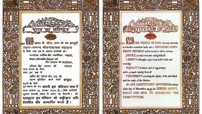 Union law minister to launch online course on Indian Constitution today