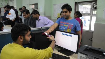 At present, the MCG has CFCs at 25 out of its 35 wards, and the civic body aims to complete setting up the remaining nine by the next year, according to the officials. (Parveen Kumar/HT) At present, the MCG has CFCs at 25 out of its 35 wards, and the civic body aims to complete setting up the remaining nine by the next year, according to the officials. (Parveen Kumar/HT)