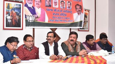 Asked about chances of renewing its alliance with the SAD, Malik said such decisions were taken by the party high command. (Gurpreet Singh/HT) Asked about chances of renewing its alliance with the SAD, Malik said such decisions were taken by the party high command. (Gurpreet Singh/HT)