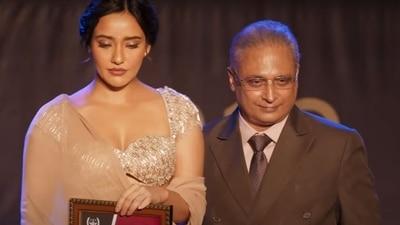Neha Sharma and Piyush Mishra in a still from Illegal 2. Neha Sharma and Piyush Mishra in a still from Illegal 2. 