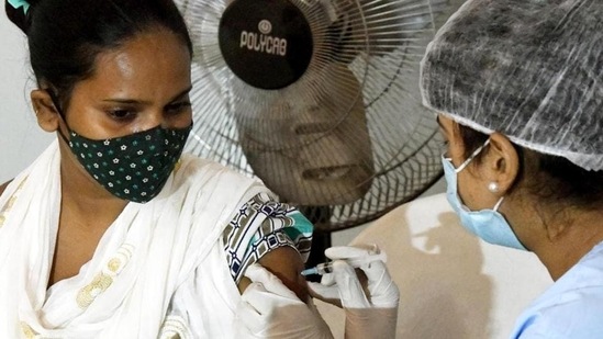 Over 18.5 lakh inoculated in MP during mega Covid-19 vaccination drive. (Representative image) (Santosh Kumar /HT)