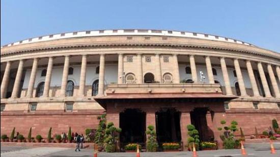A three-line whip was issued by the Bharatiya Janata Party (BJP) to its members in the Rajya Sabha instructing them to be present in the House when the winter session of Parliament begins on November 29. (HT file photo)