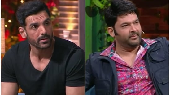 Kapil Sharma gets weight loss tips from John Abraham jokes look