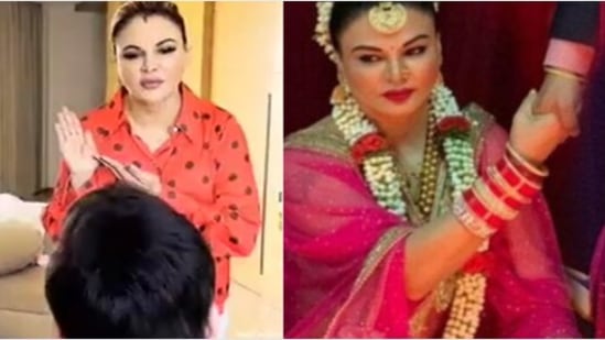 Rakhi Sawant to be accompanied by her husband Ritesh in Bigg Boss 15.(Instagram)