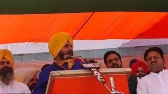 Navjot Sidhu was addressing the Congress workers in Bagha Purana, Moga