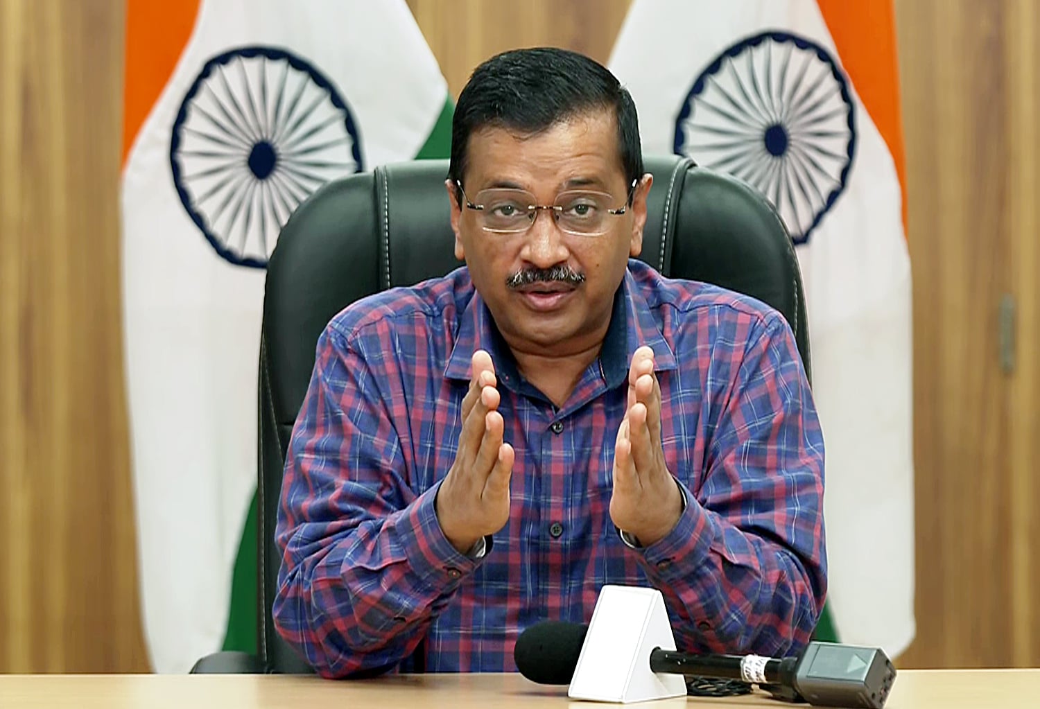 Delhi chief minister and Aam Aadmi Party’s (AAP’s) national convener Arvind Kejriwal. (ANI file photo) Delhi chief minister and Aam Aadmi Party’s (AAP’s) national convener Arvind Kejriwal. (ANI file photo)