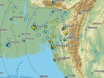 Earthquake strikes India-Myanmar border, effects felt in West Bengal, Tripura, Assam. (Photo via EMSC) Earthquake strikes India-Myanmar border, effects felt in West Bengal, Tripura, Assam. (Photo via EMSC)