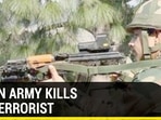 INDIAN ARMY KILLS PAK TERRORIST